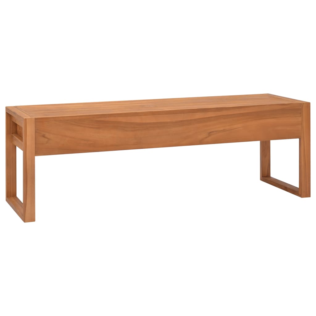 Tv-bänk 120x40x45 cm massiv teak