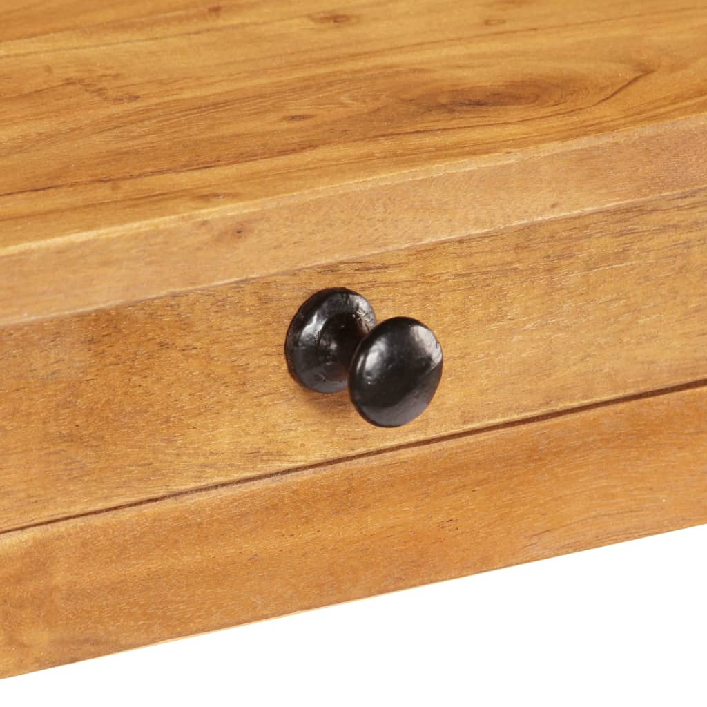 Avlastningsbord Konsollbord Trä 100x40x76 cm massivt akaciaträ