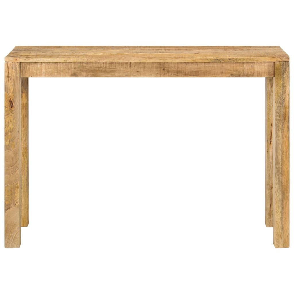 Avlastningsbord Konsollbord Trä 110x35x76 cm grovt mangoträ