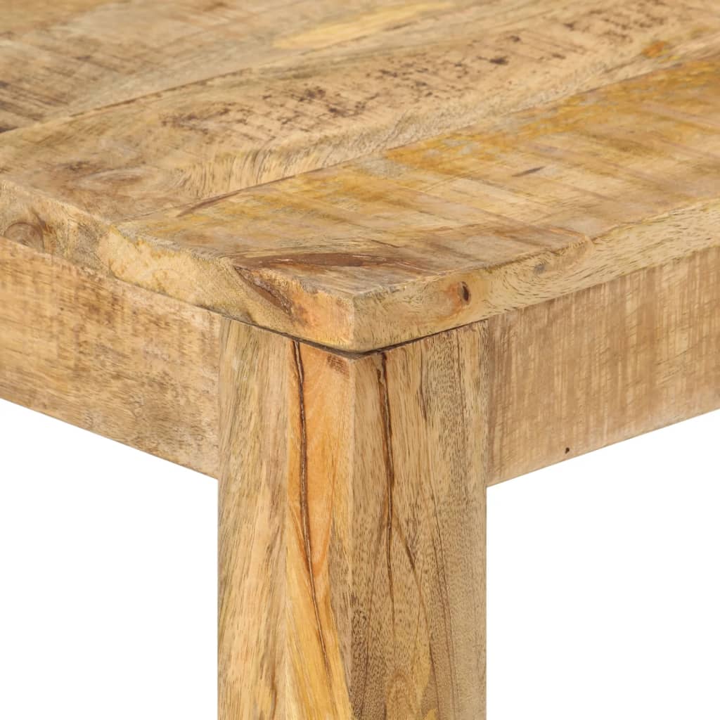Avlastningsbord Konsollbord Trä 110x35x76 cm grovt mangoträ