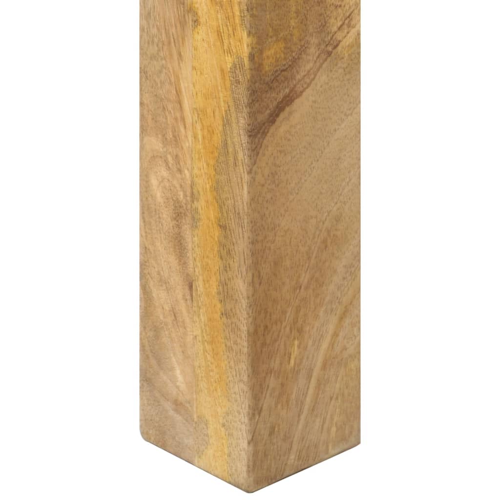 Avlastningsbord Konsollbord Trä 110x35x76 cm grovt mangoträ