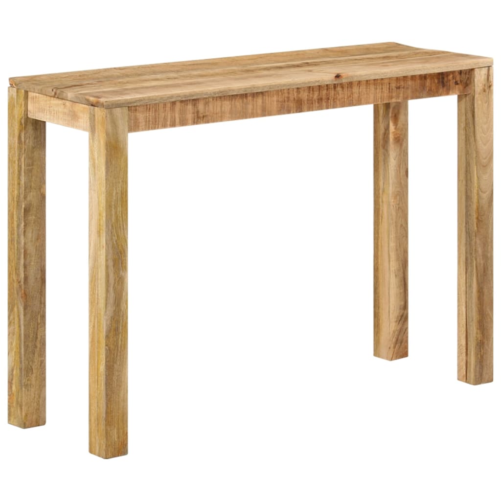 Avlastningsbord Konsollbord Trä 110x35x76 cm grovt mangoträ