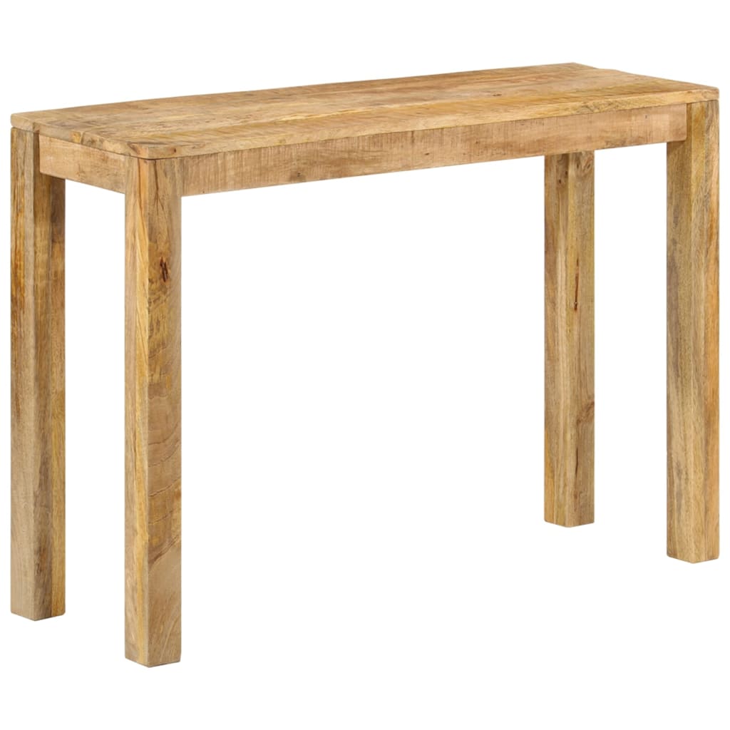Avlastningsbord Konsollbord Trä 110x35x76 cm grovt mangoträ