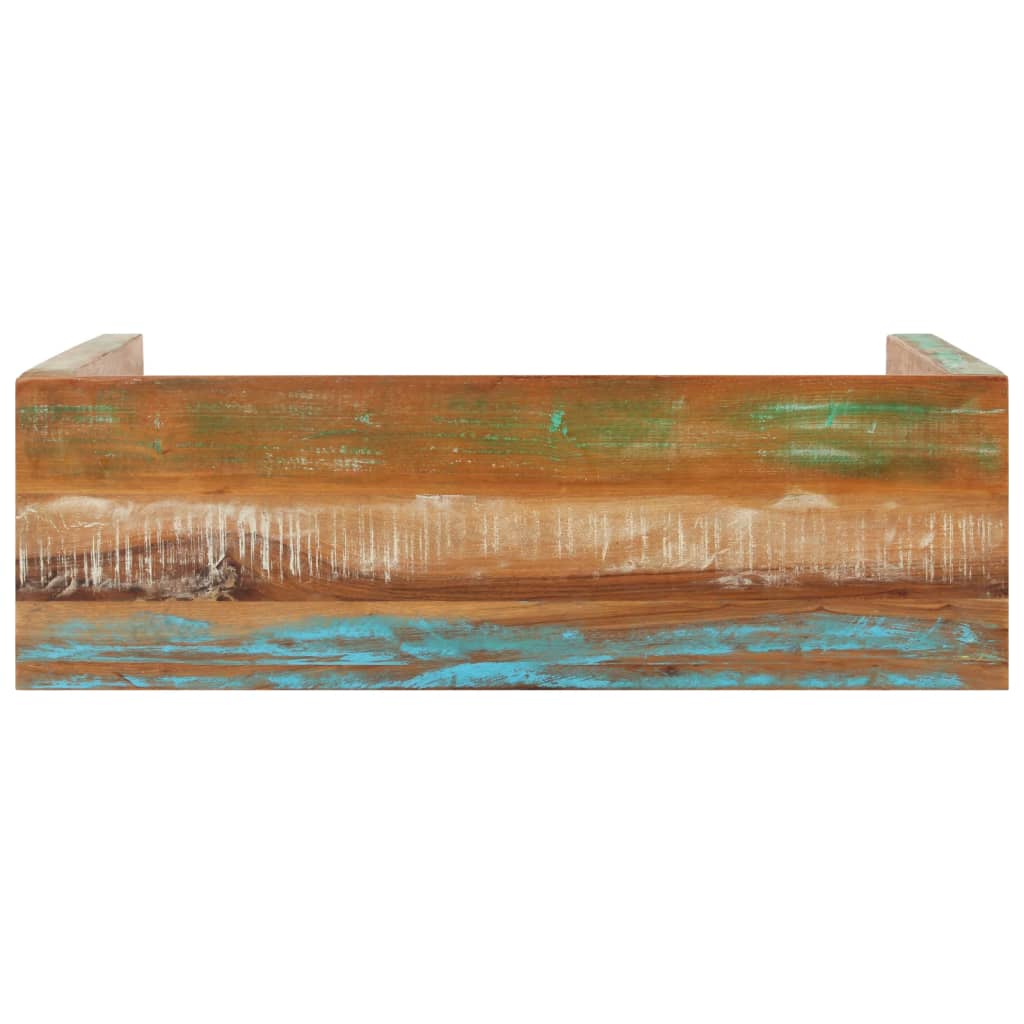 Avlastningsbord Konsollbord Trä 110x35x76 cm massivt återvunnet trä