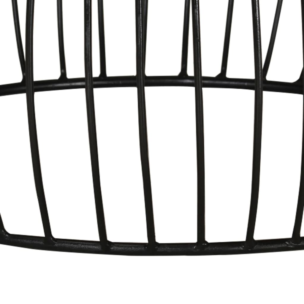 Soffbord Trä Ø68 cm massivt återvunnet trä