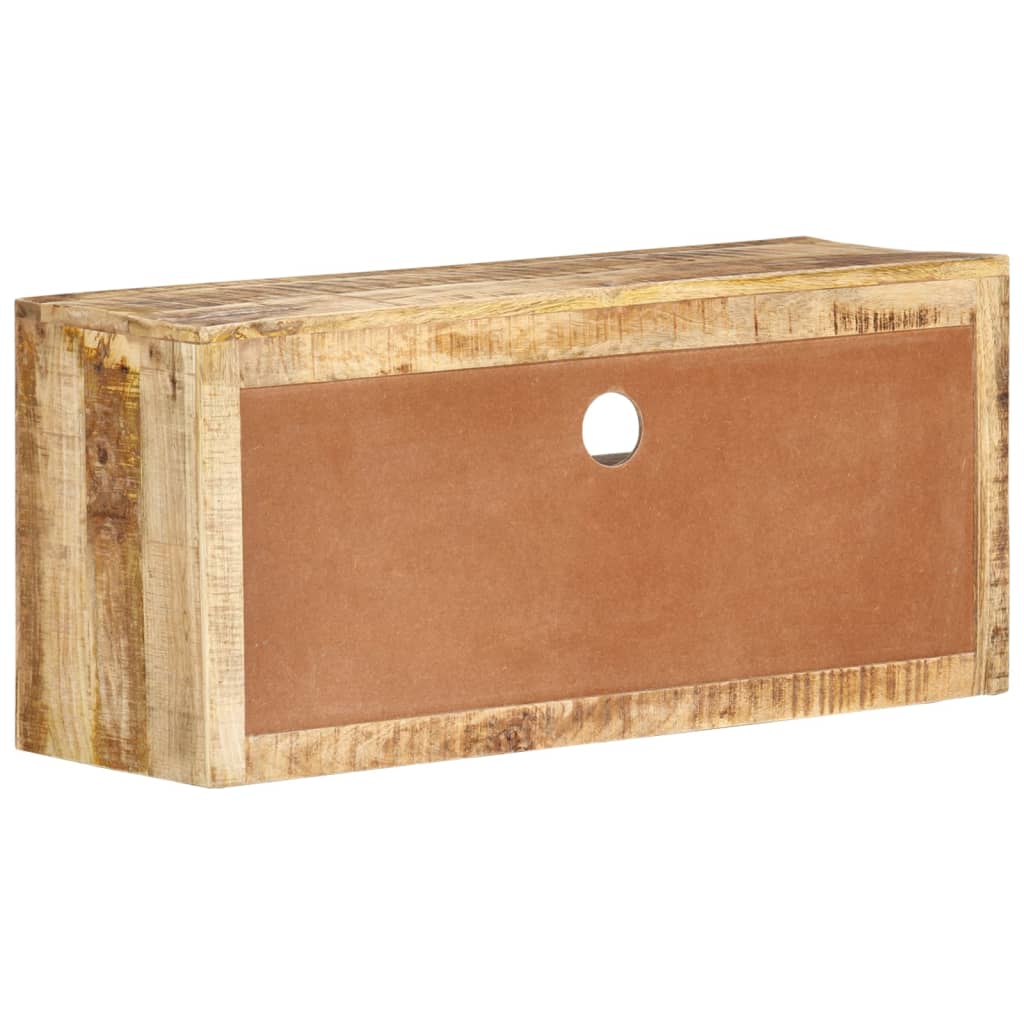 Tv-bänk 88x30x40 cm massivt mangoträ