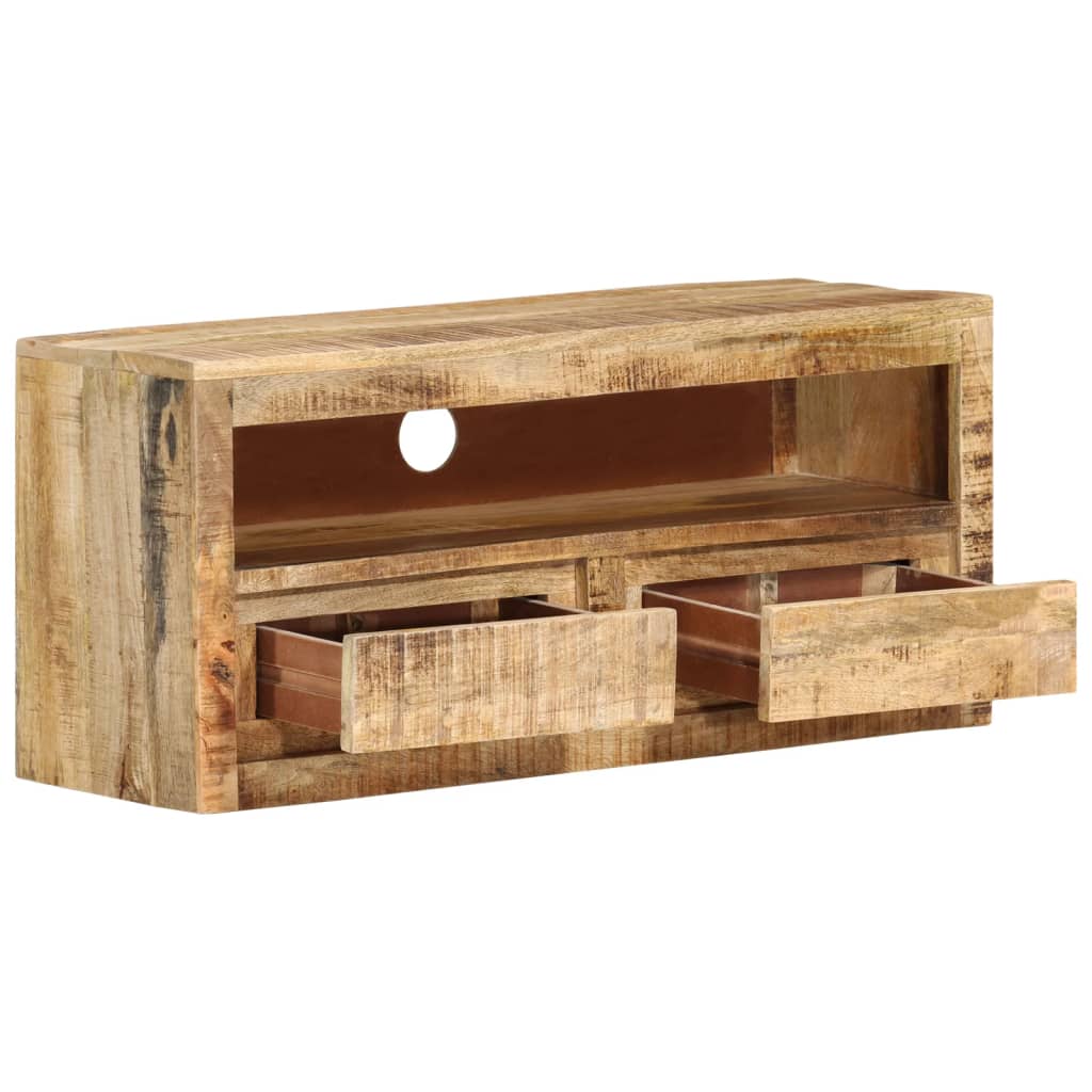 Tv-bänk 88x30x40 cm massivt mangoträ