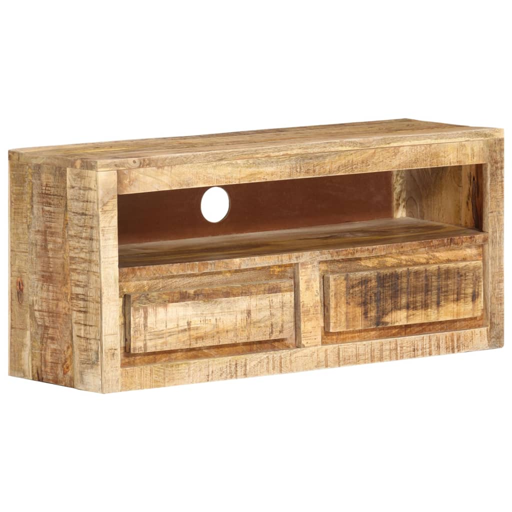 Tv-bänk 88x30x40 cm massivt mangoträ