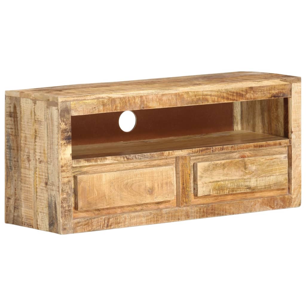 Tv-bänk 88x30x40 cm massivt mangoträ