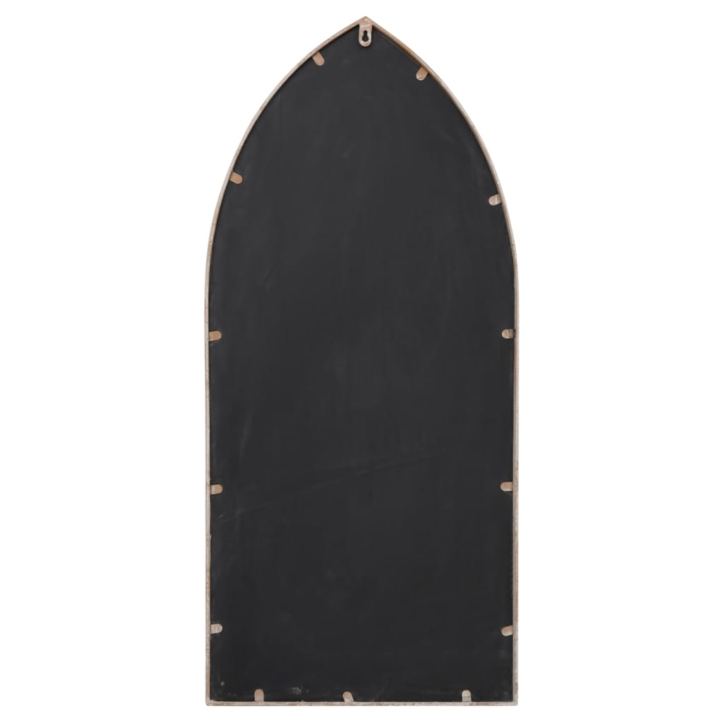 Väggspegel sand 100x45 cm järn