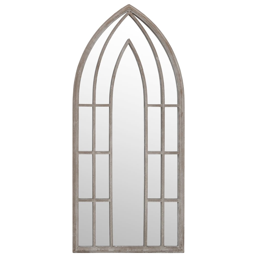 Väggspegel sand 100x45 cm järn