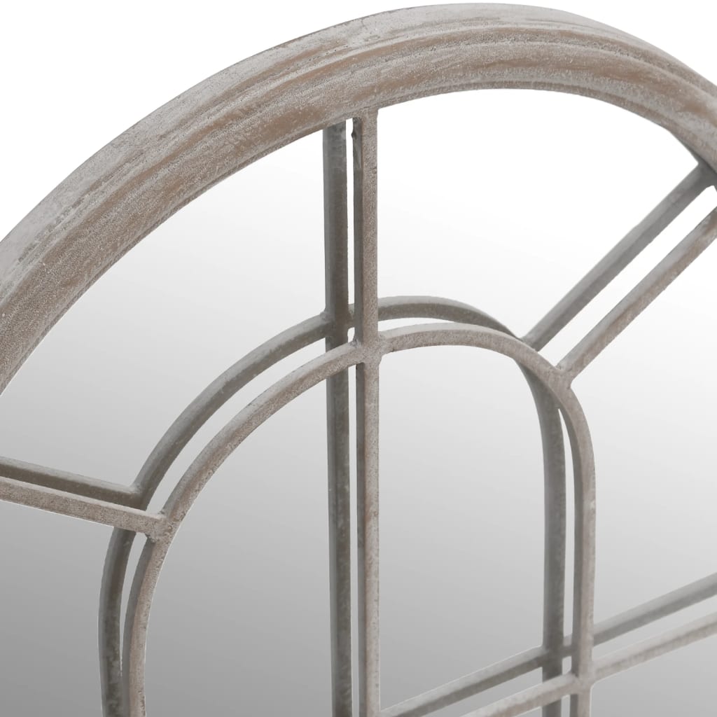 Väggspegel sandfärgad 60x45 cm järn för inomhusbruk