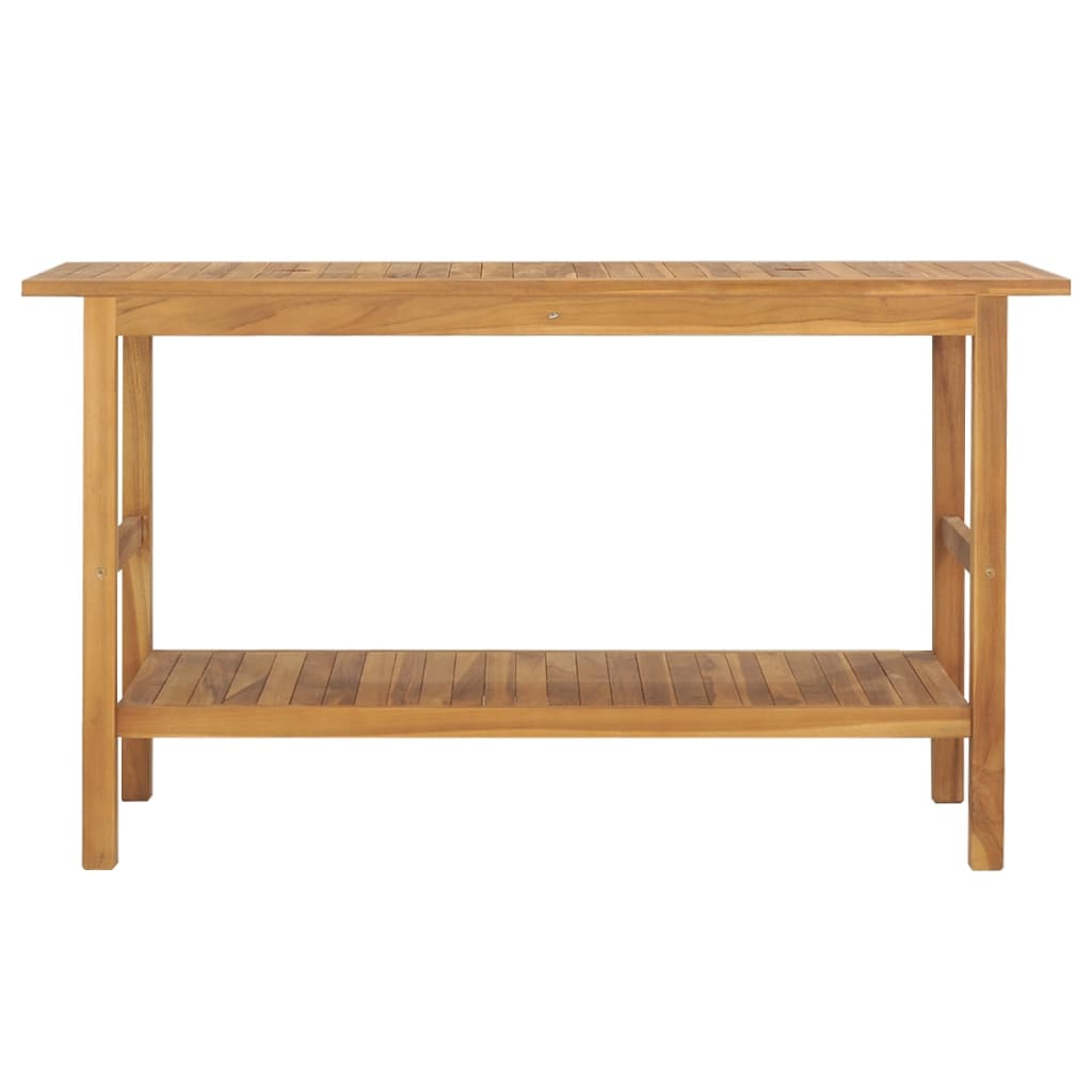 Badrumsunderskåp massiv teak 132x45x75 cm