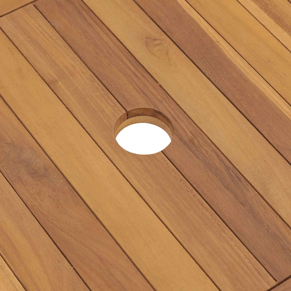 Badrumsunderskåp massiv teak 132x45x75 cm