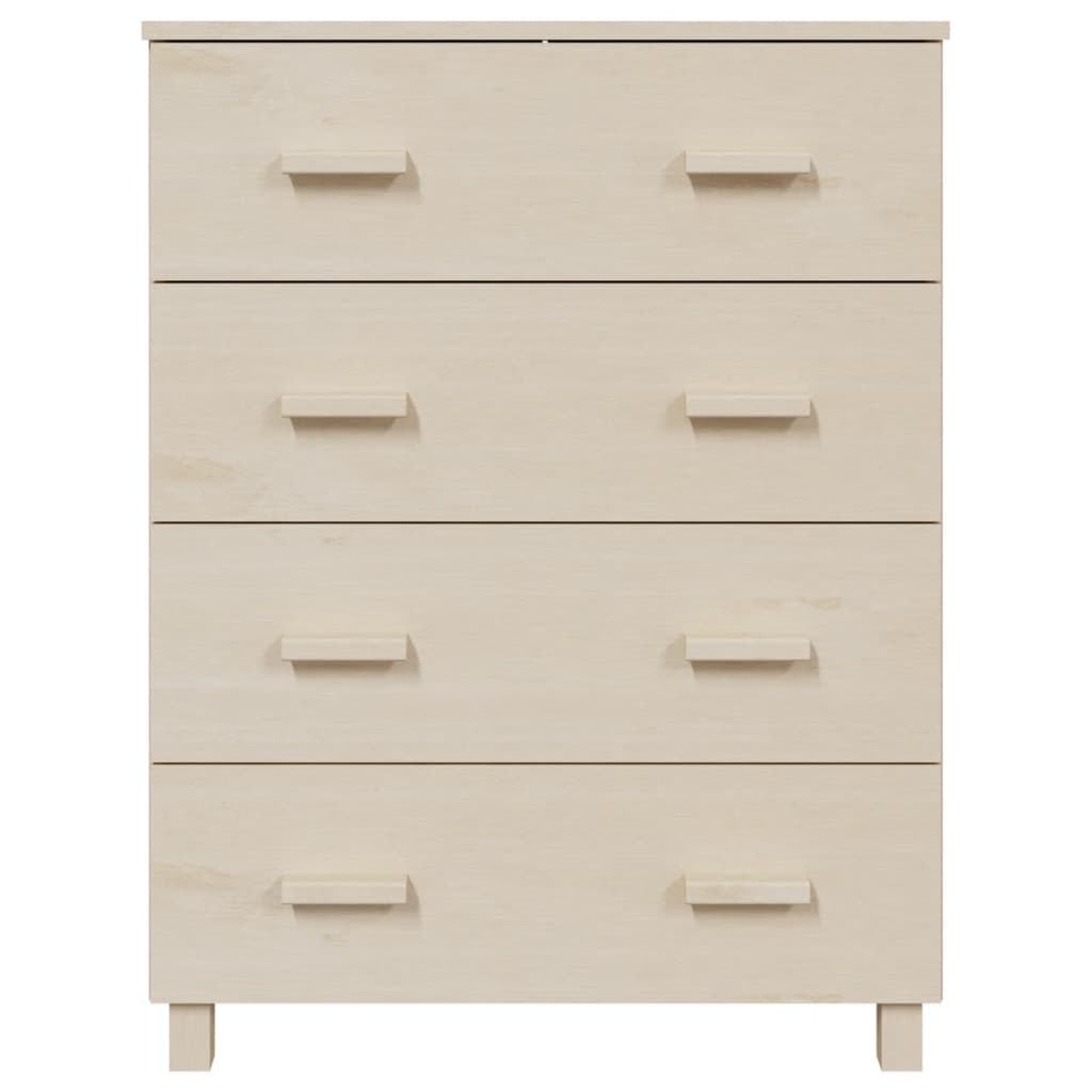 Byrå Honungsbrun HAMAR Honungsbrun 79x40x103,5 cm massiv furu