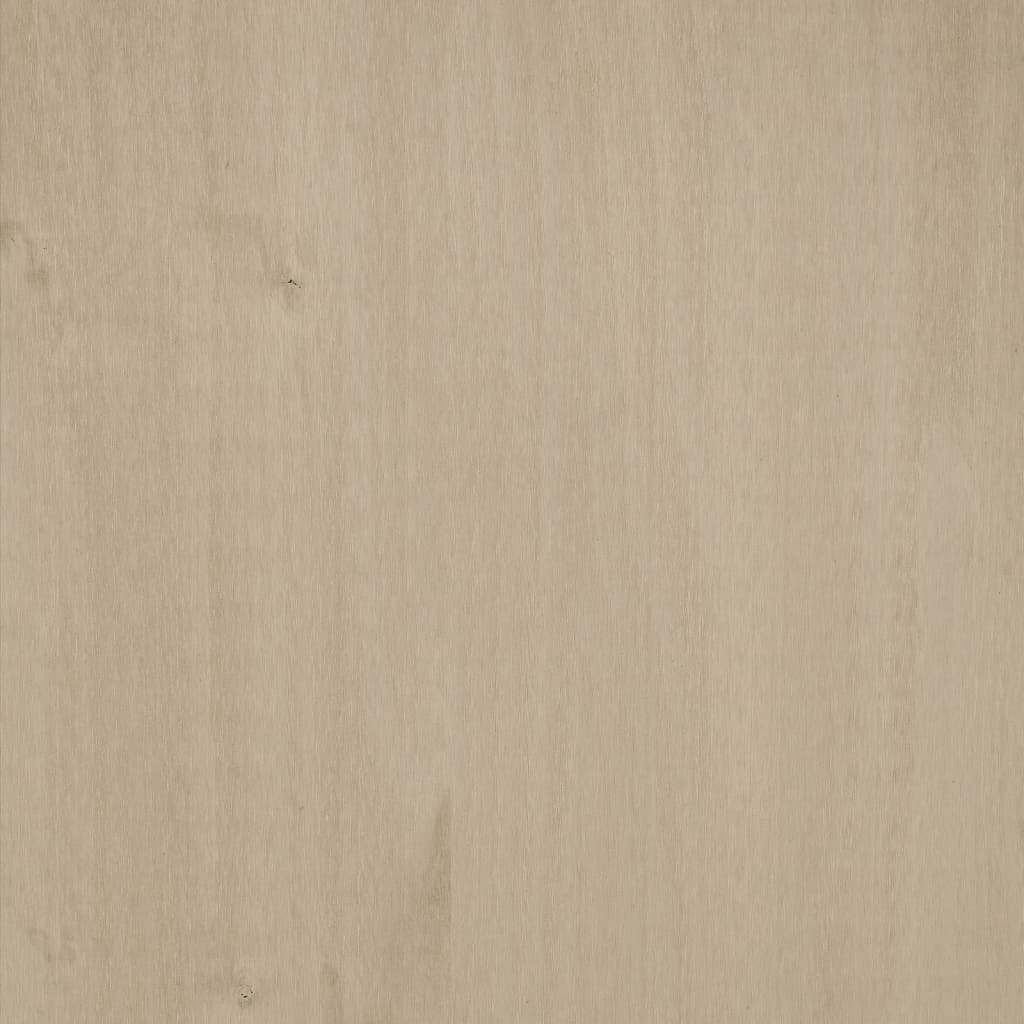 Byrå Honungsbrun HAMAR Honungsbrun 79x40x103,5 cm massiv furu