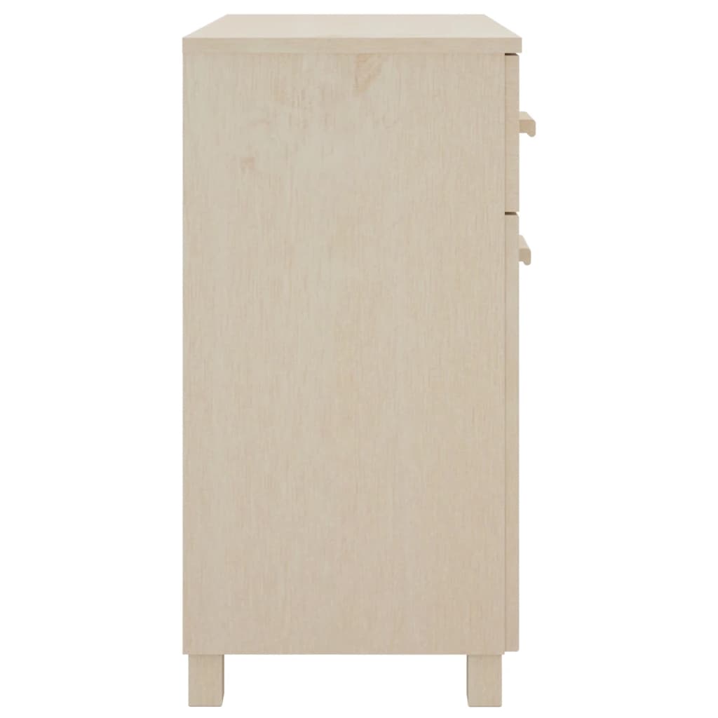 Byrå Honungsbrun HAMAR Honungsbrun 79x40x80 cm massiv furu