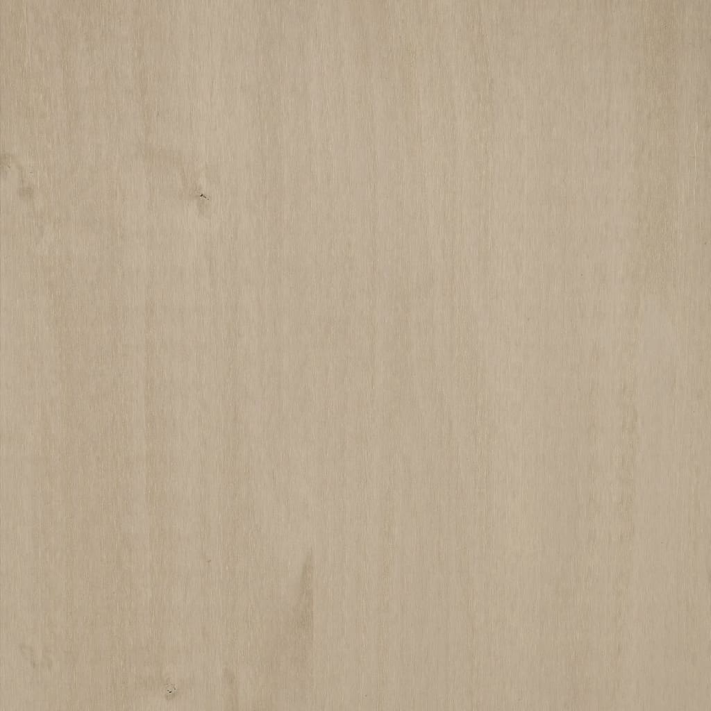 Byrå Honungsbrun HAMAR Honungsbrun 113x40x80 cm massiv furu