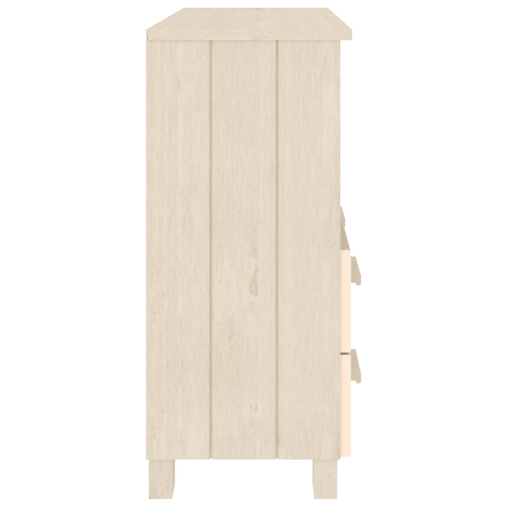 Byrå Honungsbrun HAMAR Honungsbrun 85x35x80 cm massiv furu