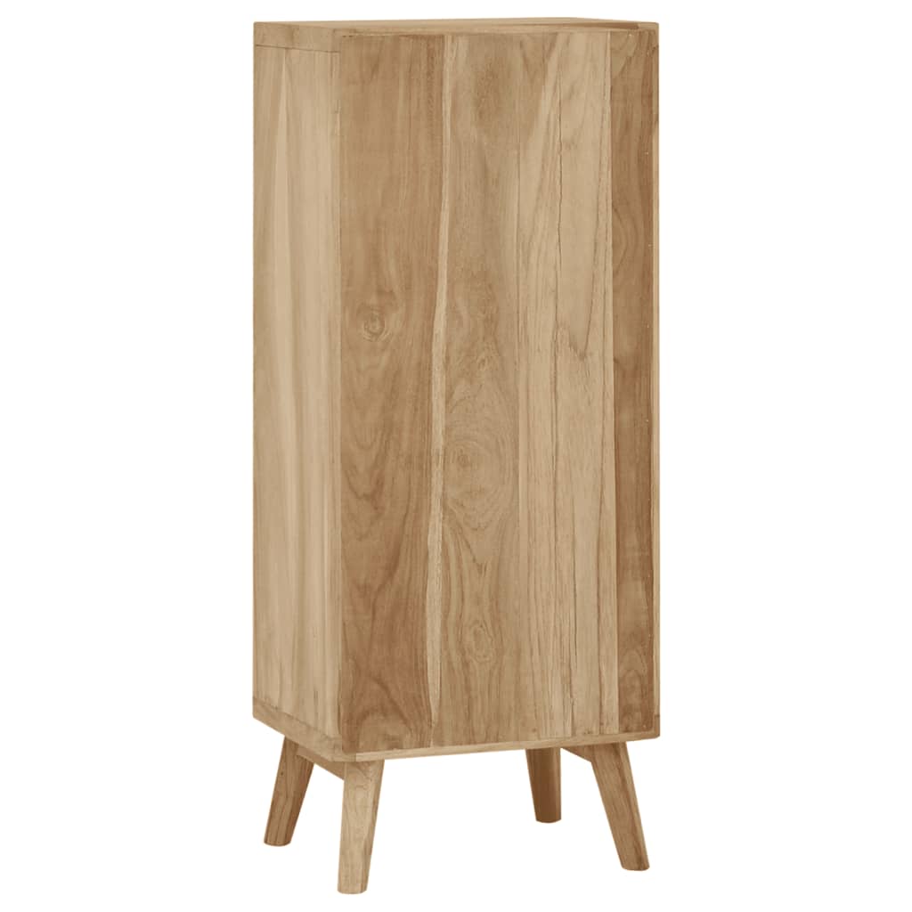 Byrå 40x30x100 cm massiv teak