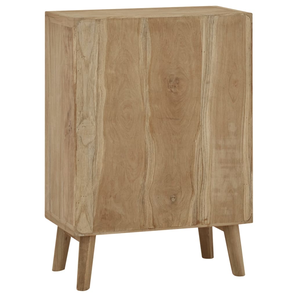 Byrå 56x30x80 cm massiv teak
