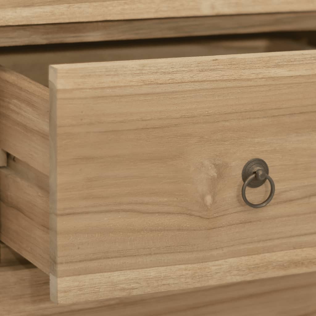 Byrå 56x30x80 cm massiv teak