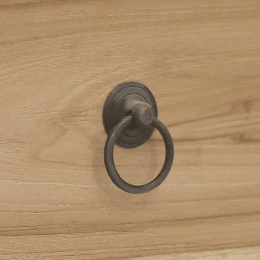 Byrå 56x30x80 cm massiv teak