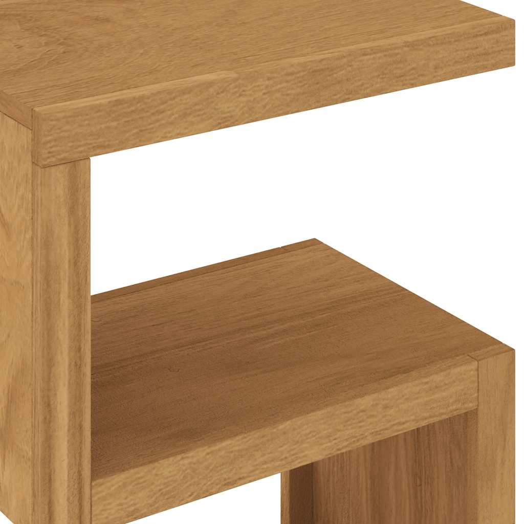 Sidobord 45x30x60 cm massiv teak