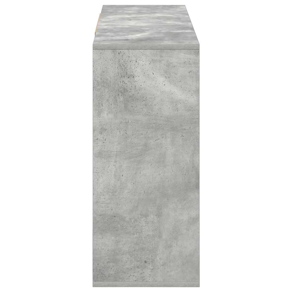 Byrå Betonggrå 120x30x75 cm