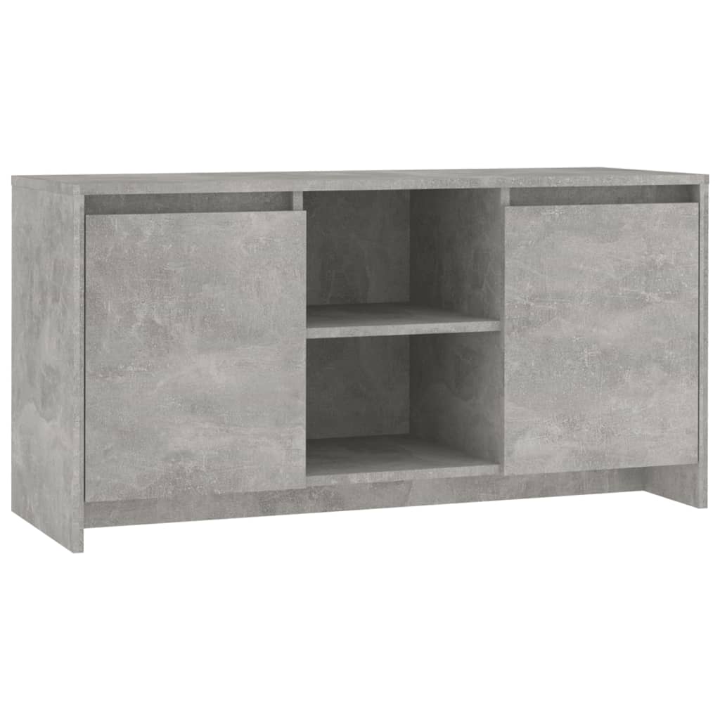 Tv-bänk Betonggrå 102x37,5x52,5 cm