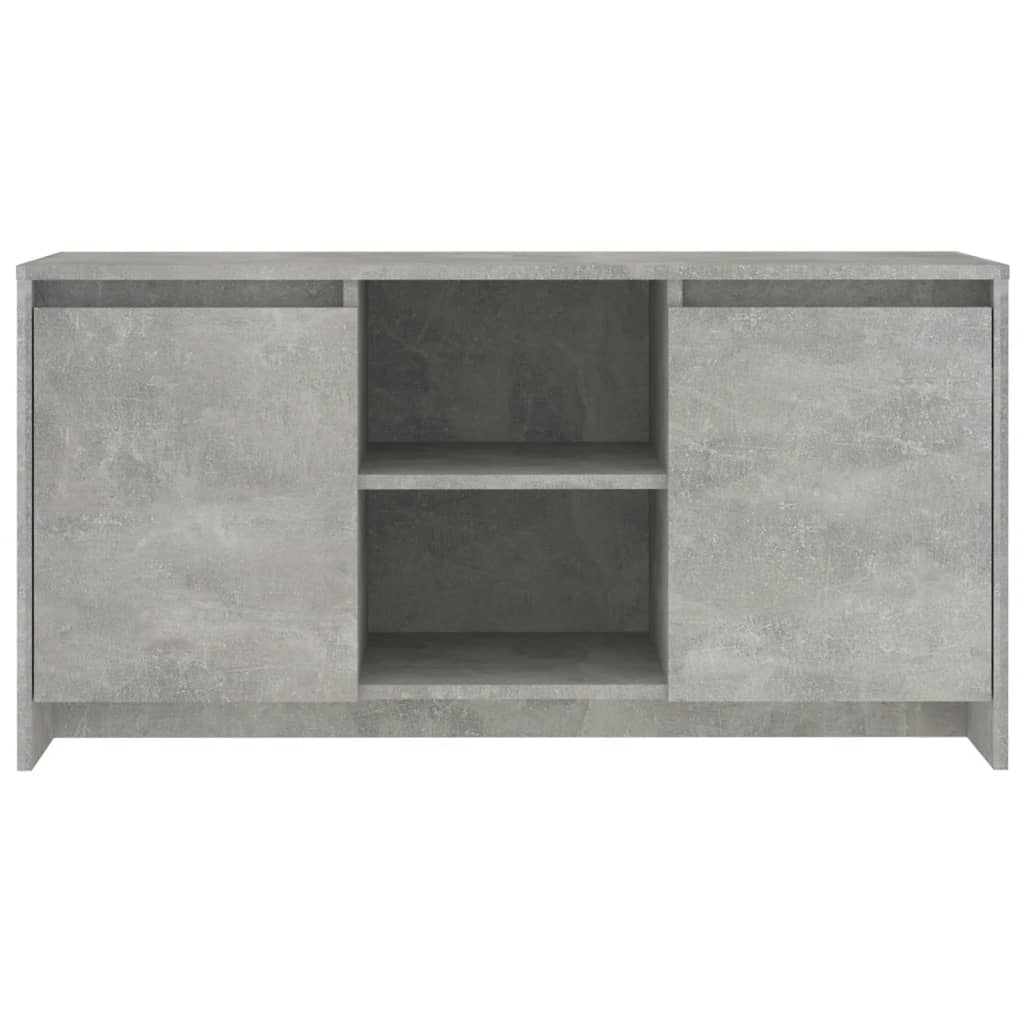 Tv-bänk Betonggrå 102x37,5x52,5 cm
