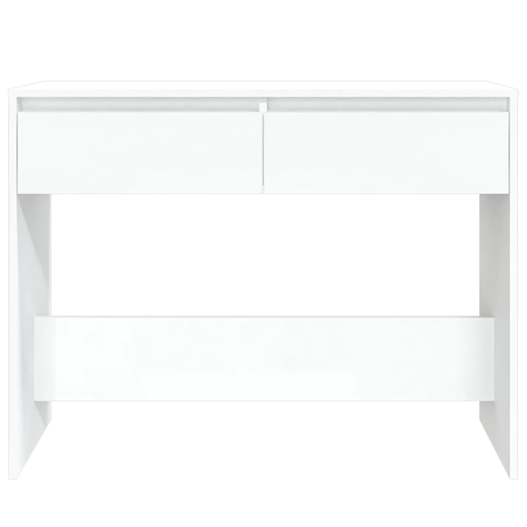 Avlastningsbord Konsollbord Vit 100x35x76,5 cm
