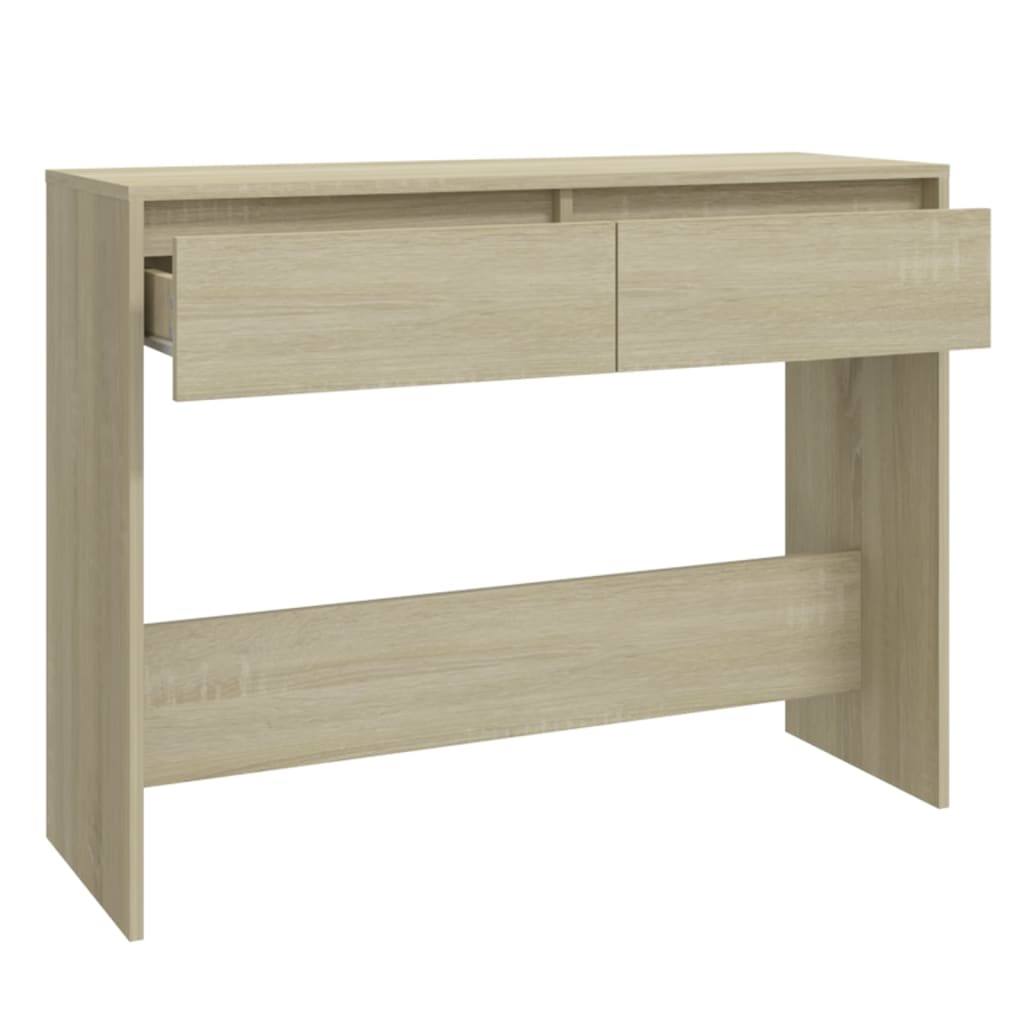 Avlastningsbord Konsollbord Sonoma Ek 100x35x76,5 cm