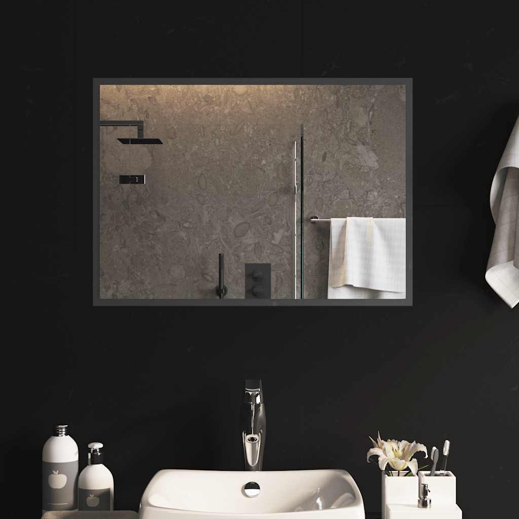 Badrumsspegel LED 70x50 cm