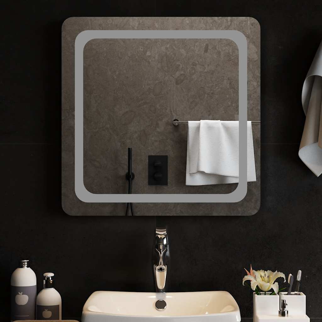 Badrumsspegel LED 60x60 cm