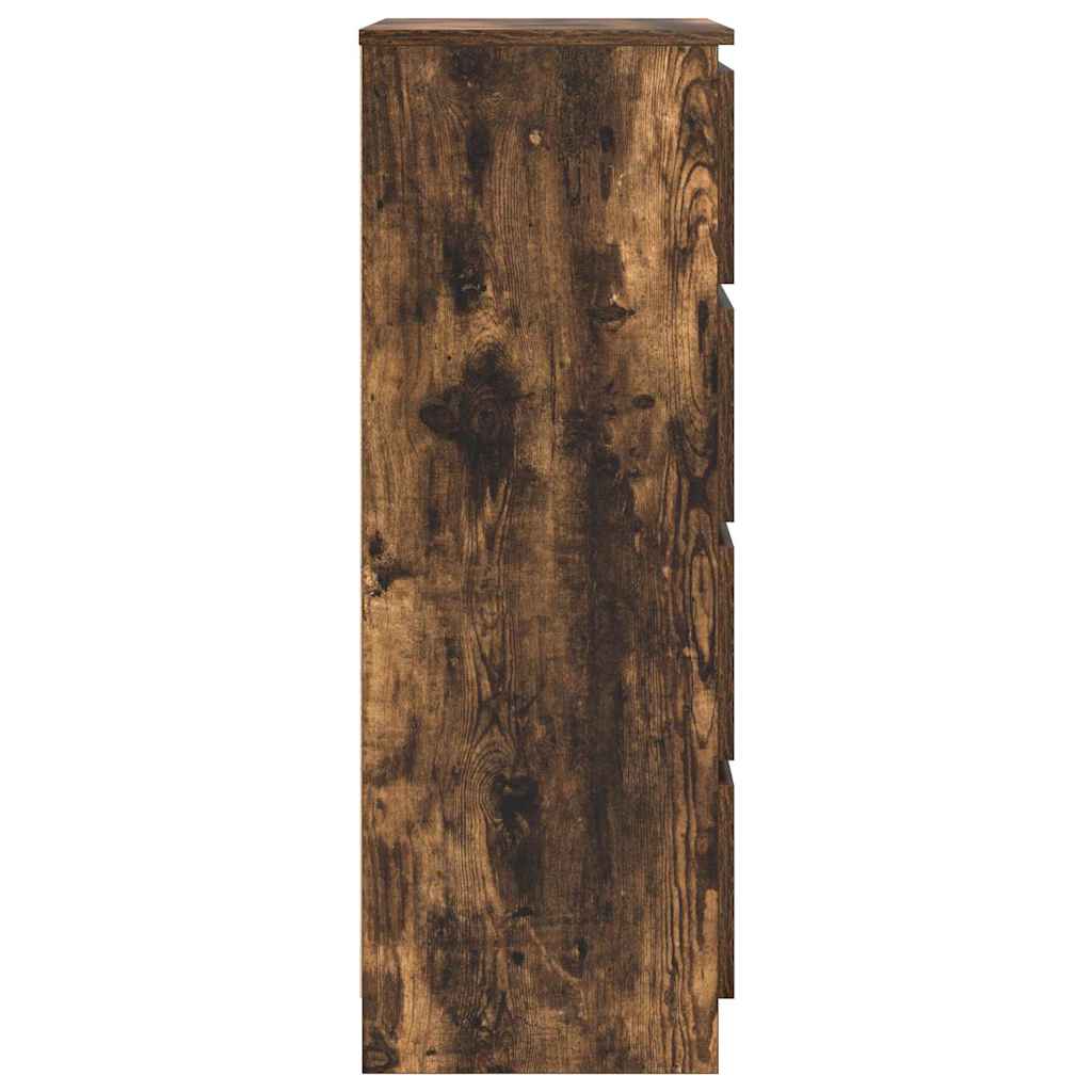 Byrå Rökfärgad Ek 60x35x98,5 cm