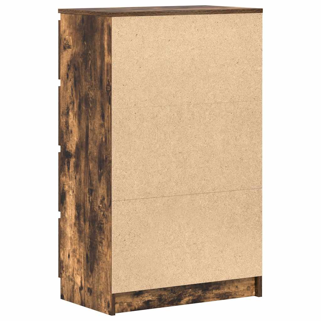 Byrå Rökfärgad Ek 60x35x98,5 cm