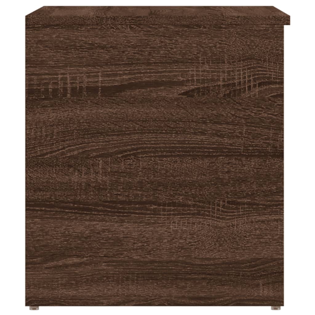 Förvaringskista Brun Ek 84x42x46 cm