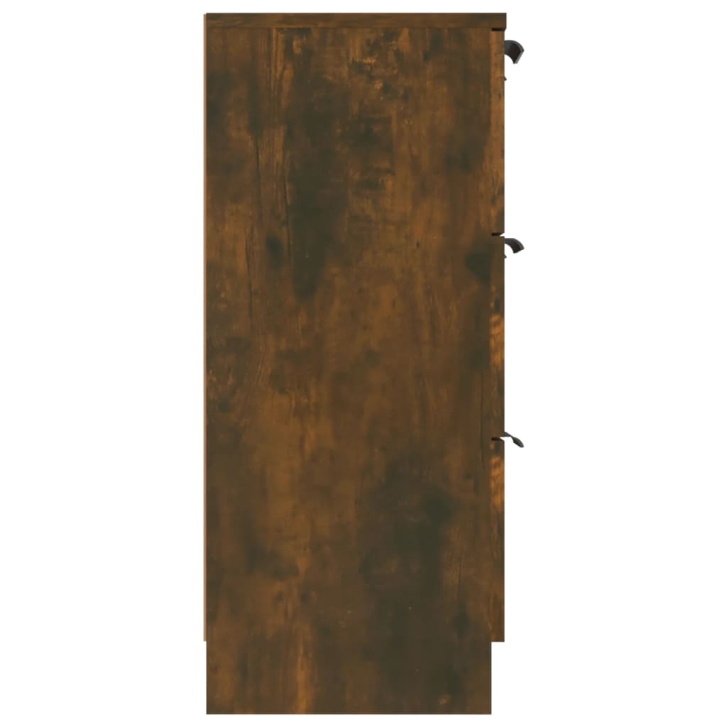 Byrå Rökfärgad Ek 60x30x70 cm