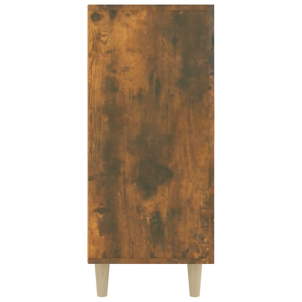 Byrå Rökfärgad Ek 90x34x80 cm