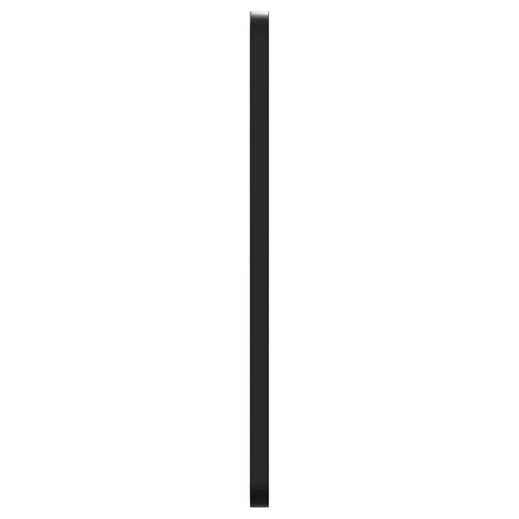 Väggspegel Svart 40x80 cm rektangulär
