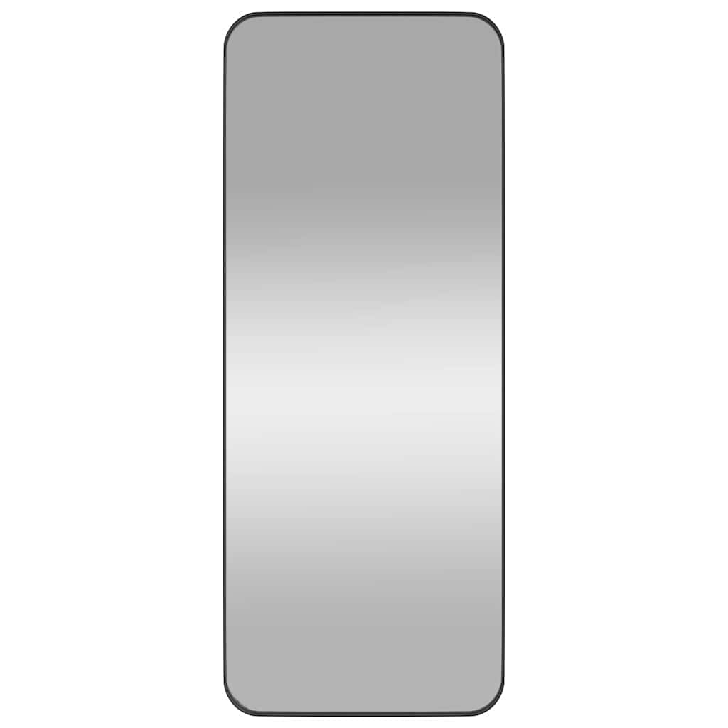 Väggspegel Svart 40x100 cm rektangulär