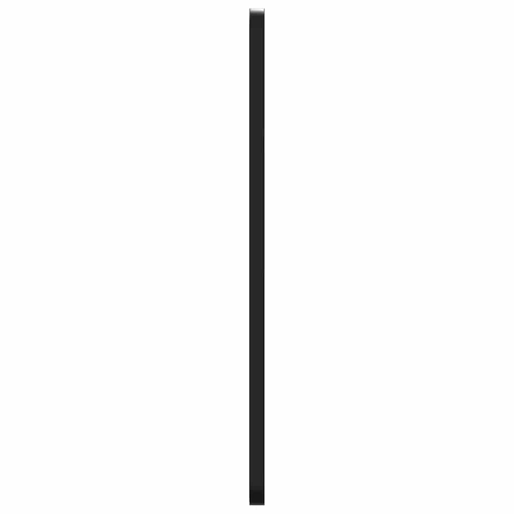 Väggspegel Svart 40x100 cm rektangulär