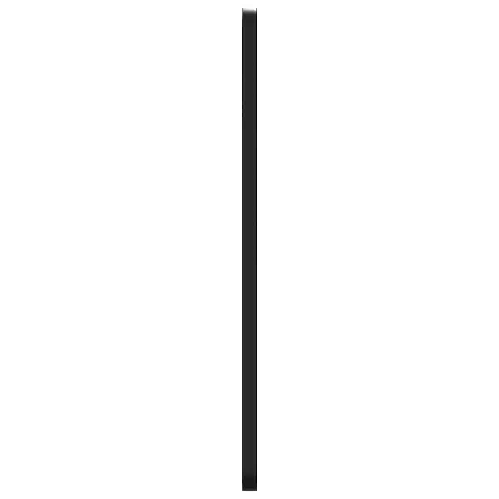 Väggspegel Svart 50x100 cm rektangulär