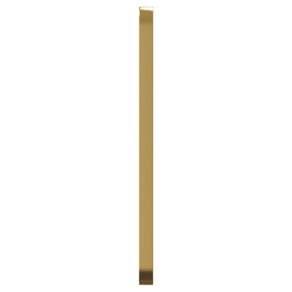 Väggspegel guld 40x60 cm rektangulär