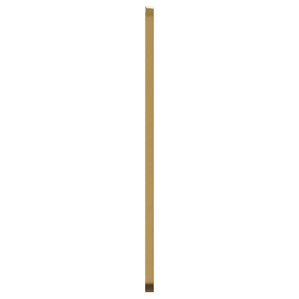 Väggspegel guld 40x100 cm rektangulär