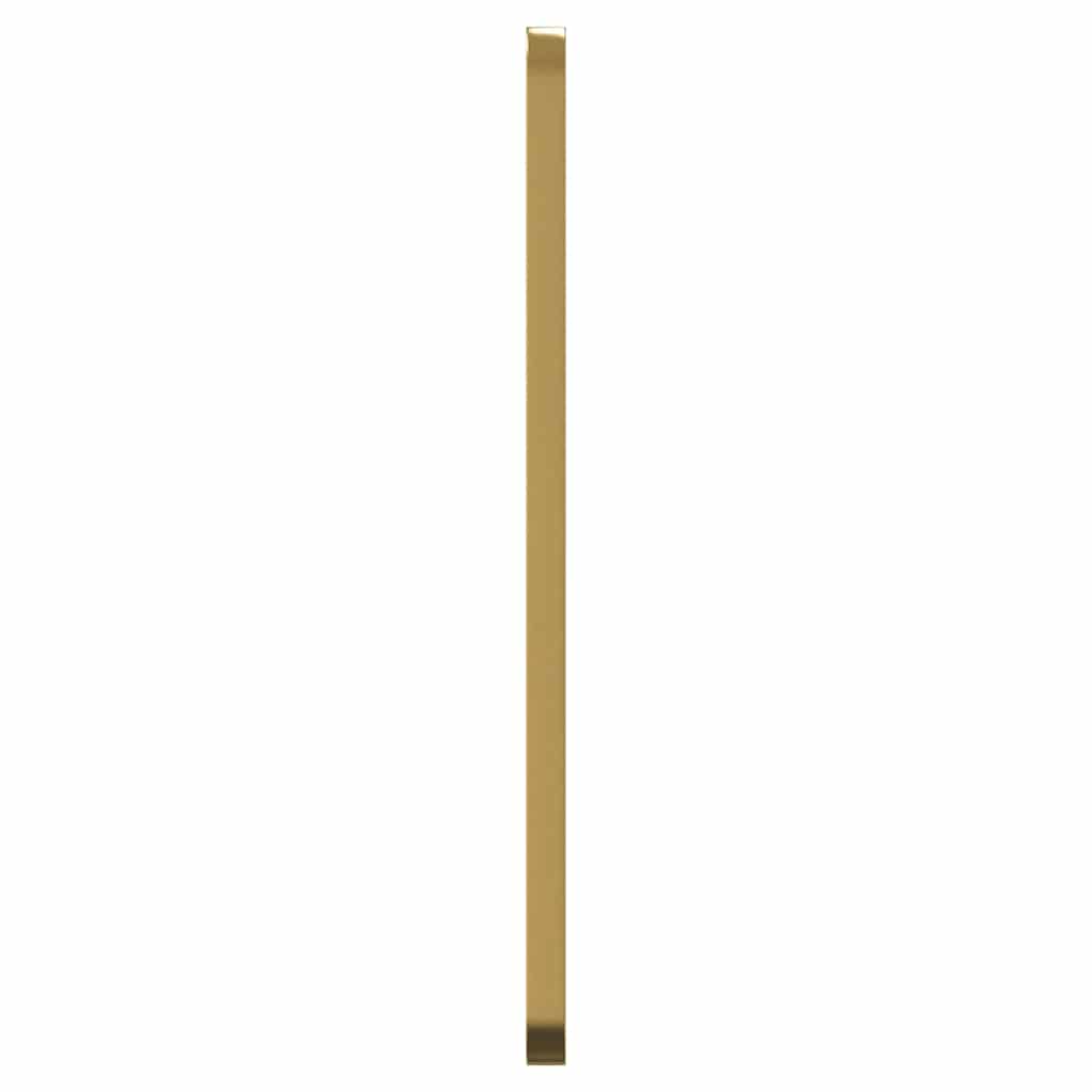 Väggspegel guld 50x80 cm rektangulär