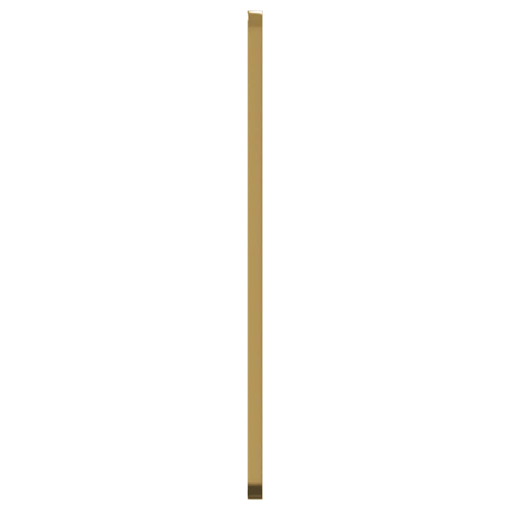 Väggspegel guld 50x100 cm rektangulär