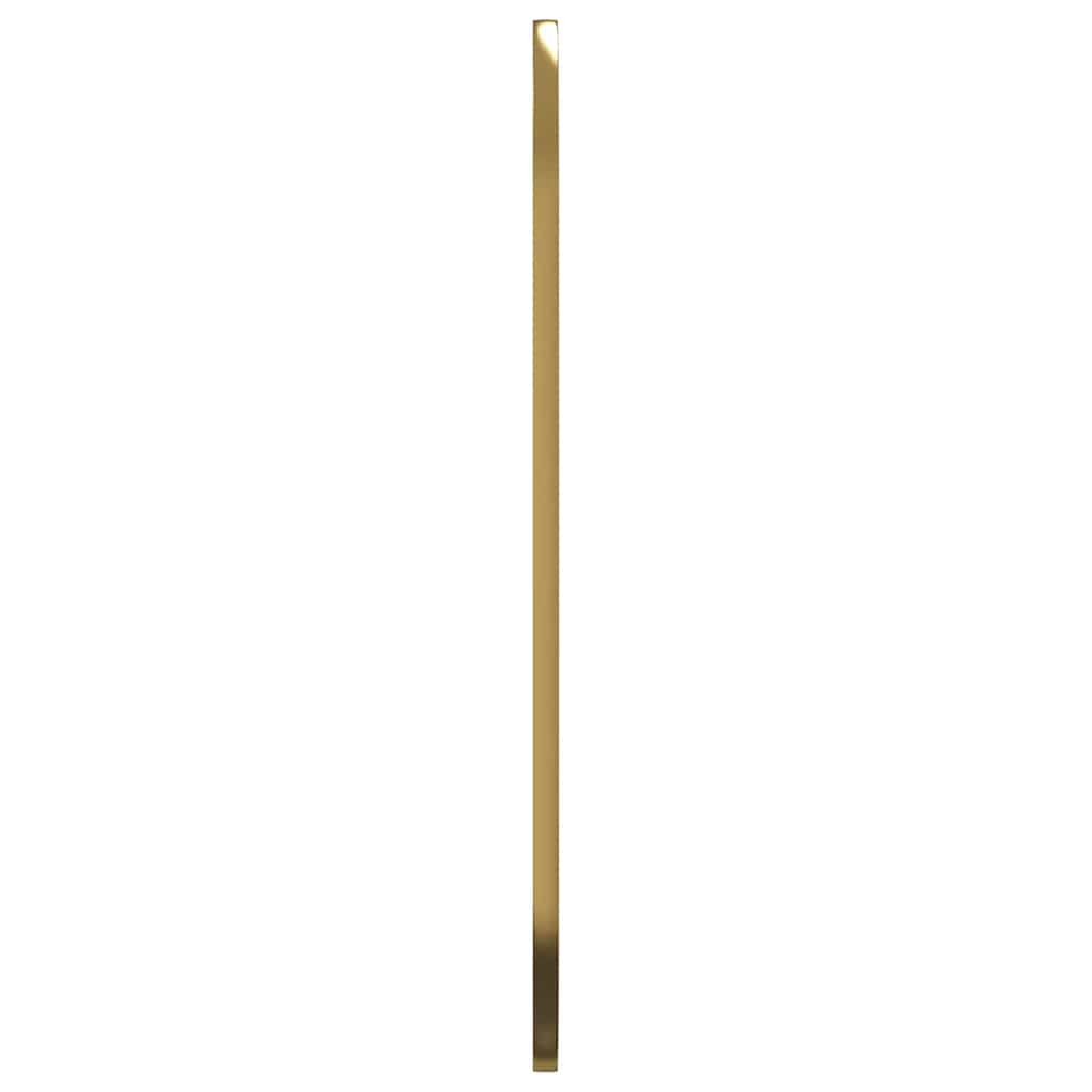 Väggspegel guld 40x90 cm ovan