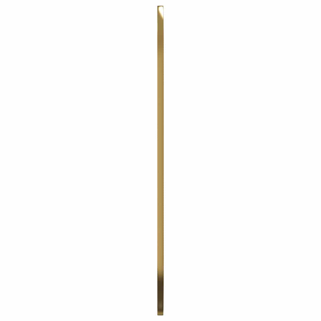 Väggspegel guld 45x100 cm ovan
